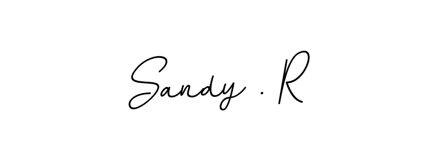 It looks lik you need a new signature style for name Sandy . R. Design unique handwritten (BallpointsItalic-DORy9) signature with our free signature maker in just a few clicks. Sandy . R signature style 11 images and pictures png