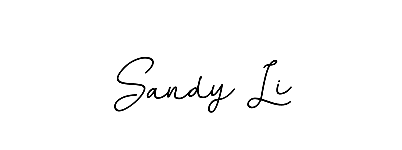 Similarly BallpointsItalic-DORy9 is the best handwritten signature design. Signature creator online .You can use it as an online autograph creator for name Sandy Li. Sandy Li signature style 11 images and pictures png