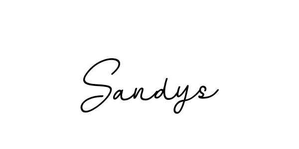How to make Sandys signature? BallpointsItalic-DORy9 is a professional autograph style. Create handwritten signature for Sandys name. Sandys signature style 11 images and pictures png