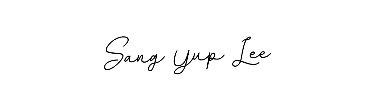 Make a beautiful signature design for name Sang Yup Lee. With this signature (BallpointsItalic-DORy9) style, you can create a handwritten signature for free. Sang Yup Lee signature style 11 images and pictures png
