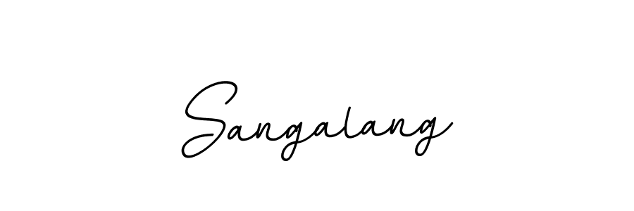 if you are searching for the best signature style for your name Sangalang. so please give up your signature search. here we have designed multiple signature styles  using BallpointsItalic-DORy9. Sangalang signature style 11 images and pictures png