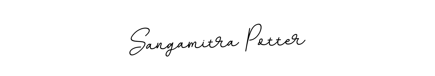 It looks lik you need a new signature style for name Sangamitra Potter. Design unique handwritten (BallpointsItalic-DORy9) signature with our free signature maker in just a few clicks. Sangamitra Potter signature style 11 images and pictures png