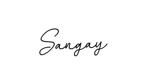 if you are searching for the best signature style for your name Sangay. so please give up your signature search. here we have designed multiple signature styles  using BallpointsItalic-DORy9. Sangay signature style 11 images and pictures png