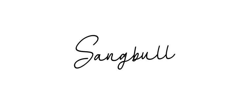 BallpointsItalic-DORy9 is a professional signature style that is perfect for those who want to add a touch of class to their signature. It is also a great choice for those who want to make their signature more unique. Get Sangbull name to fancy signature for free. Sangbull signature style 11 images and pictures png