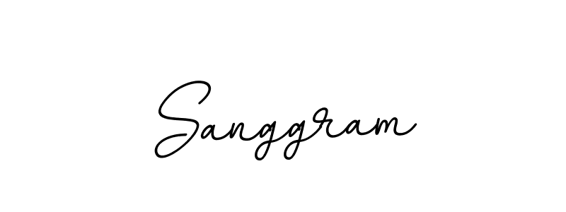 The best way (BallpointsItalic-DORy9) to make a short signature is to pick only two or three words in your name. The name Sanggram include a total of six letters. For converting this name. Sanggram signature style 11 images and pictures png
