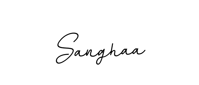 Also we have Sanghaa name is the best signature style. Create professional handwritten signature collection using BallpointsItalic-DORy9 autograph style. Sanghaa signature style 11 images and pictures png