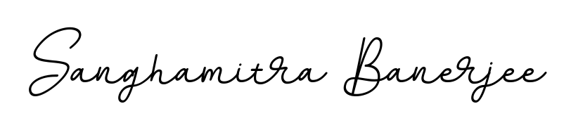 A timeless handwritten aesthetic for Sanghamitra Banerjee. The BallpointsItalic-DORy9 font gives your signature a handcrafted feel with natural curves. Sanghamitra Banerjee signature style 11 images and pictures png