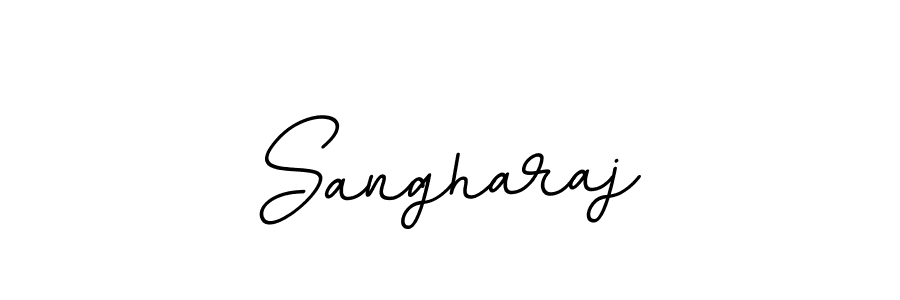 Sangharaj stylish signature style. Best Handwritten Sign (BallpointsItalic-DORy9) for my name. Handwritten Signature Collection Ideas for my name Sangharaj. Sangharaj signature style 11 images and pictures png