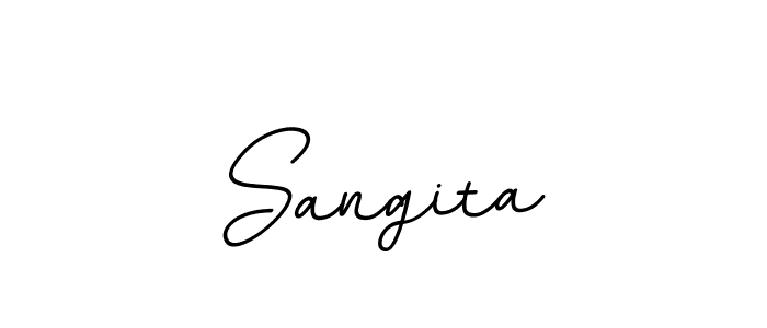 How to make Sangita name signature. Use BallpointsItalic-DORy9 style for creating short signs online. This is the latest handwritten sign. Sangita signature style 11 images and pictures png