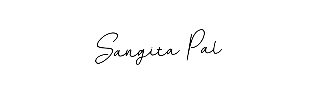 Use a signature maker to create a handwritten signature online. With this signature software, you can design (BallpointsItalic-DORy9) your own signature for name Sangita Pal. Sangita Pal signature style 11 images and pictures png