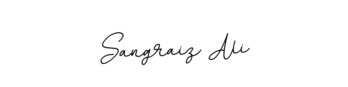 Create a beautiful signature design for name Sangraiz Ali. With this signature (BallpointsItalic-DORy9) fonts, you can make a handwritten signature for free. Sangraiz Ali signature style 11 images and pictures png