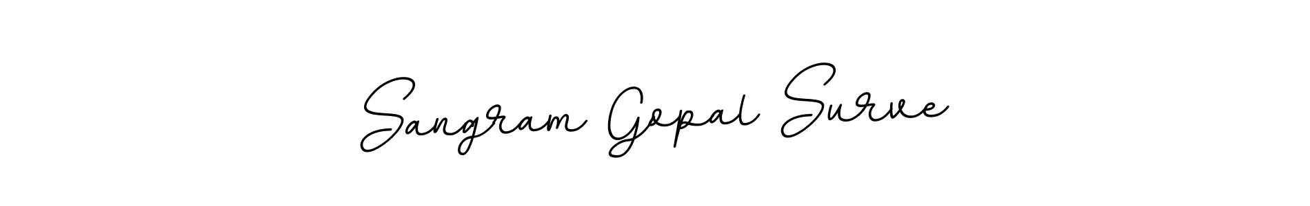 Make a beautiful signature design for name Sangram Gopal Surve. Use this online signature maker to create a handwritten signature for free. Sangram Gopal Surve signature style 11 images and pictures png