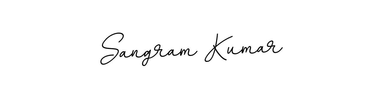 Sangram Kumar stylish signature style. Best Handwritten Sign (BallpointsItalic-DORy9) for my name. Handwritten Signature Collection Ideas for my name Sangram Kumar. Sangram Kumar signature style 11 images and pictures png