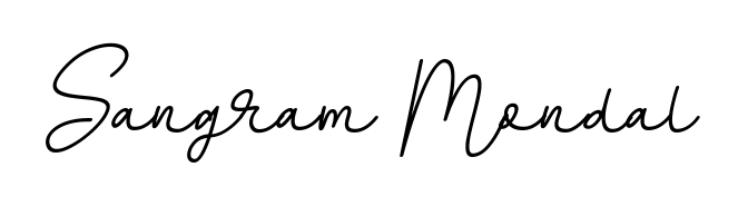 Style your name Sangram Mondal with confidence using BallpointsItalic-DORy9 signature design. Simple, elegant, and ready for immediate document use. Sangram Mondal signature style 11 images and pictures png