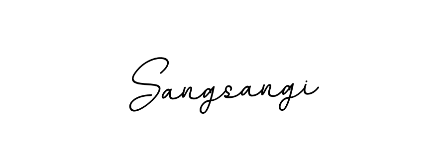 How to make Sangsangi signature? BallpointsItalic-DORy9 is a professional autograph style. Create handwritten signature for Sangsangi name. Sangsangi signature style 11 images and pictures png