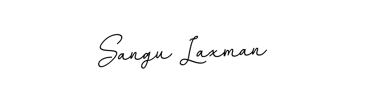 Create a beautiful signature design for name Sangu Laxman. With this signature (BallpointsItalic-DORy9) fonts, you can make a handwritten signature for free. Sangu Laxman signature style 11 images and pictures png