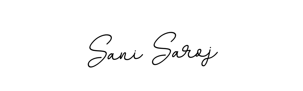 You can use this online signature creator to create a handwritten signature for the name Sani Saroj. This is the best online autograph maker. Sani Saroj signature style 11 images and pictures png
