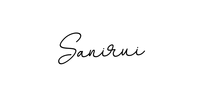 Sanirui stylish signature style. Best Handwritten Sign (BallpointsItalic-DORy9) for my name. Handwritten Signature Collection Ideas for my name Sanirui. Sanirui signature style 11 images and pictures png