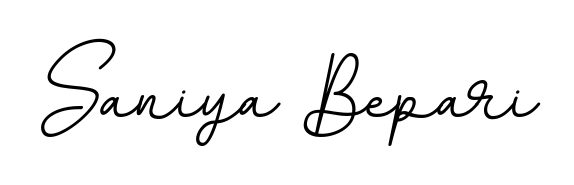 Generate high-definition signature styles for Saniya Bepari. The BallpointsItalic-DORy9 typeface ensures crisp legibility and sophisticated design. Saniya Bepari signature style 11 images and pictures png