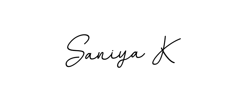 How to Draw Saniya K signature style? BallpointsItalic-DORy9 is a latest design signature styles for name Saniya K. Saniya K signature style 11 images and pictures png