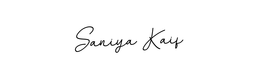 Saniya Kaif stylish signature style. Best Handwritten Sign (BallpointsItalic-DORy9) for my name. Handwritten Signature Collection Ideas for my name Saniya Kaif. Saniya Kaif signature style 11 images and pictures png