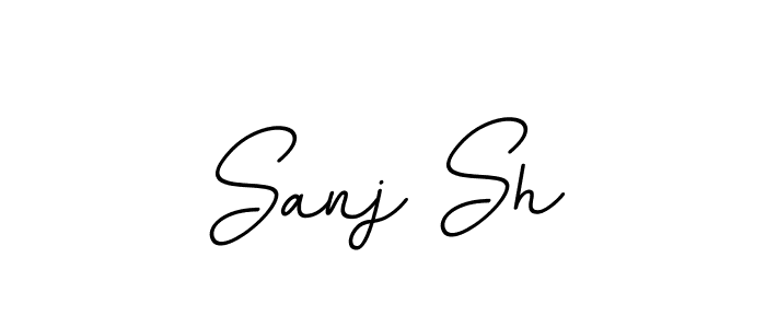 How to Draw Sanj Sh signature style? BallpointsItalic-DORy9 is a latest design signature styles for name Sanj Sh. Sanj Sh signature style 11 images and pictures png