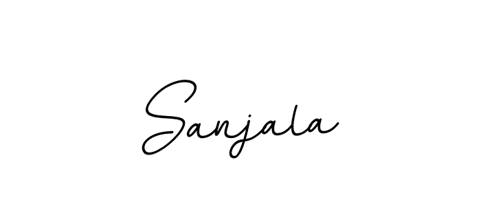How to make Sanjala signature? BallpointsItalic-DORy9 is a professional autograph style. Create handwritten signature for Sanjala name. Sanjala signature style 11 images and pictures png