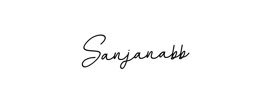 Once you've used our free online signature maker to create your best signature BallpointsItalic-DORy9 style, it's time to enjoy all of the benefits that Sanjanabb name signing documents. Sanjanabb signature style 11 images and pictures png