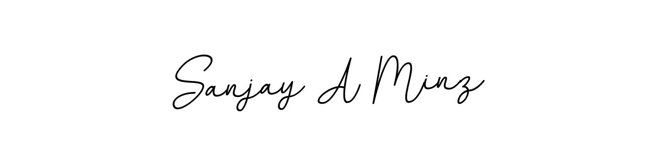 if you are searching for the best signature style for your name Sanjay A Minz. so please give up your signature search. here we have designed multiple signature styles  using BallpointsItalic-DORy9. Sanjay A Minz signature style 11 images and pictures png