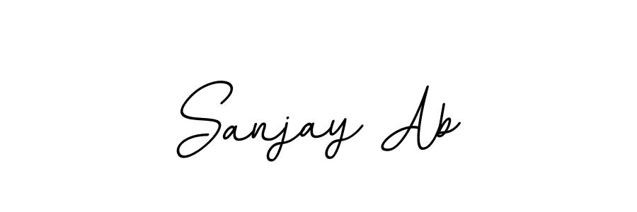 Here are the top 10 professional signature styles for the name Sanjay Ab. These are the best autograph styles you can use for your name. Sanjay Ab signature style 11 images and pictures png