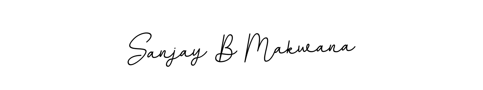 Once you've used our free online signature maker to create your best signature BallpointsItalic-DORy9 style, it's time to enjoy all of the benefits that Sanjay B Makwana name signing documents. Sanjay B Makwana signature style 11 images and pictures png