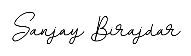Upgrade your professional image with Sanjay Birajdar signature created with BallpointsItalic-DORy9 font. Fast, free, and watermark-free download. Sanjay Birajdar signature style 11 images and pictures png