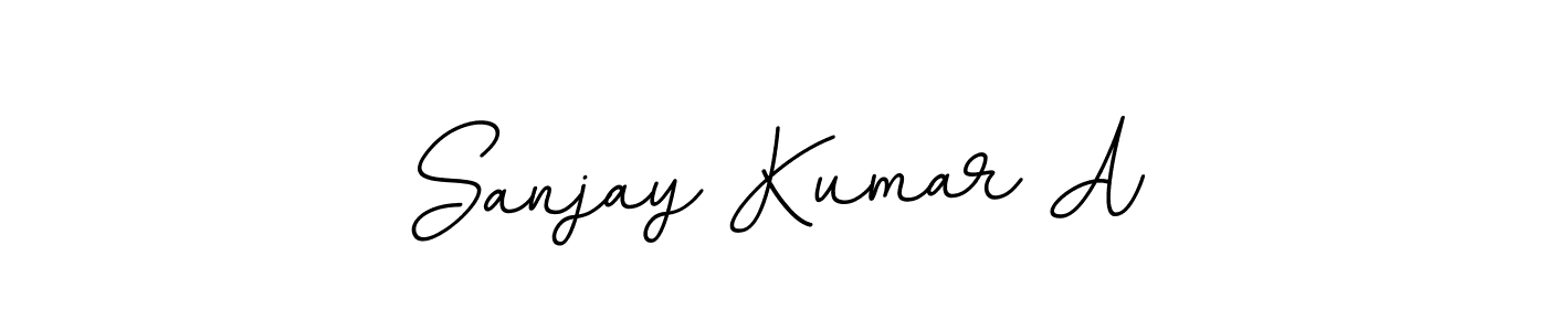 if you are searching for the best signature style for your name Sanjay Kumar A. so please give up your signature search. here we have designed multiple signature styles  using BallpointsItalic-DORy9. Sanjay Kumar A signature style 11 images and pictures png
