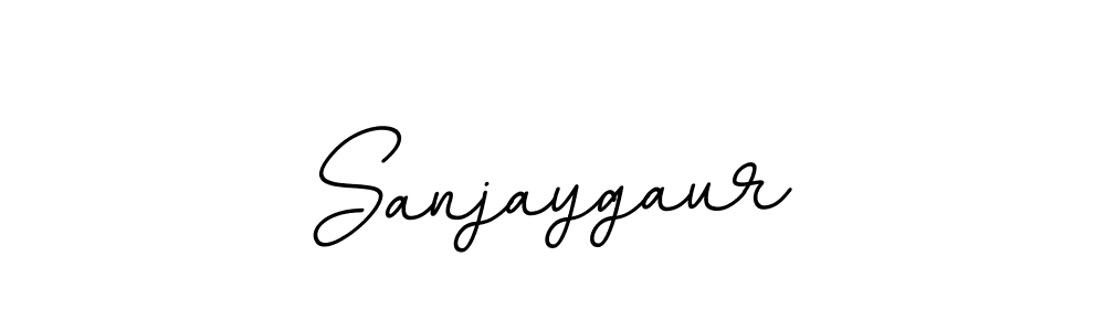 Use a signature maker to create a handwritten signature online. With this signature software, you can design (BallpointsItalic-DORy9) your own signature for name Sanjaygaur. Sanjaygaur signature style 11 images and pictures png