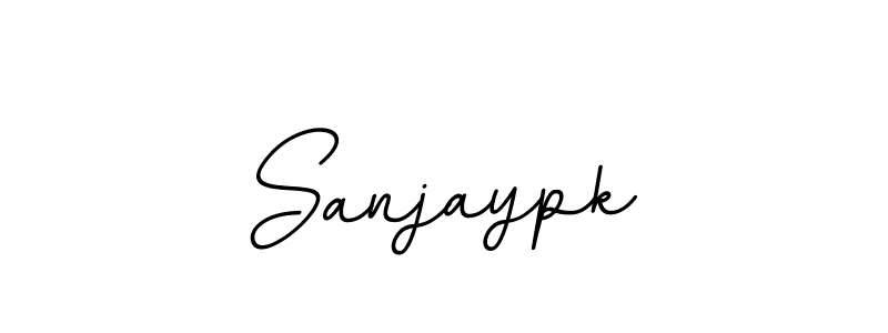 It looks lik you need a new signature style for name Sanjaypk. Design unique handwritten (BallpointsItalic-DORy9) signature with our free signature maker in just a few clicks. Sanjaypk signature style 11 images and pictures png