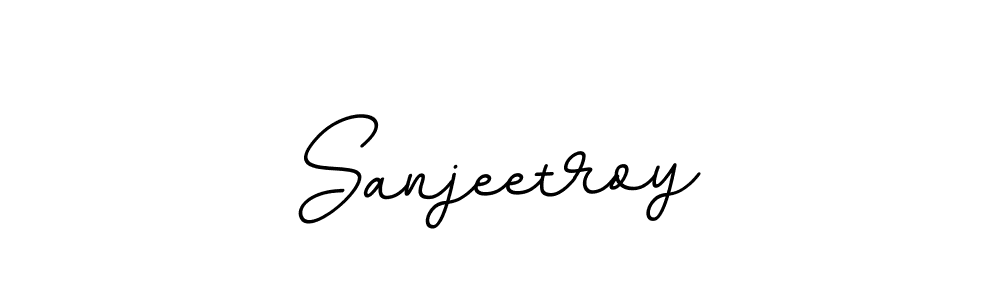 Create a beautiful signature design for name Sanjeetroy. With this signature (BallpointsItalic-DORy9) fonts, you can make a handwritten signature for free. Sanjeetroy signature style 11 images and pictures png