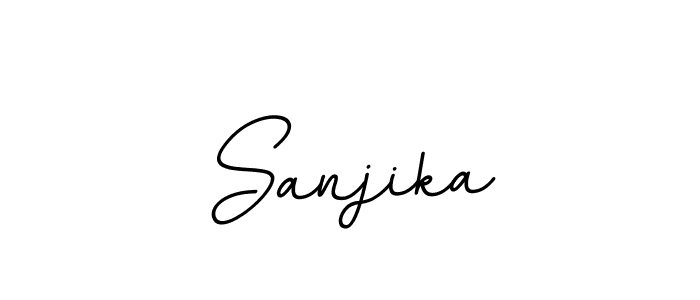Similarly BallpointsItalic-DORy9 is the best handwritten signature design. Signature creator online .You can use it as an online autograph creator for name Sanjika. Sanjika signature style 11 images and pictures png