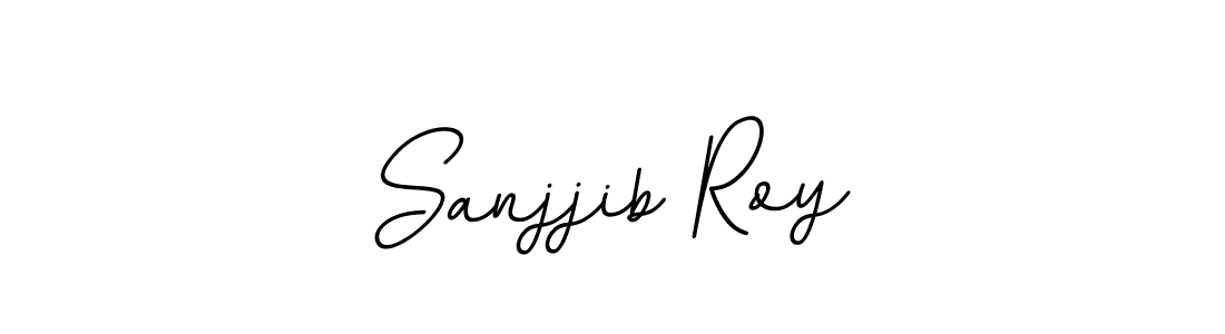 Create a beautiful signature design for name Sanjjib Roy. With this signature (BallpointsItalic-DORy9) fonts, you can make a handwritten signature for free. Sanjjib Roy signature style 11 images and pictures png