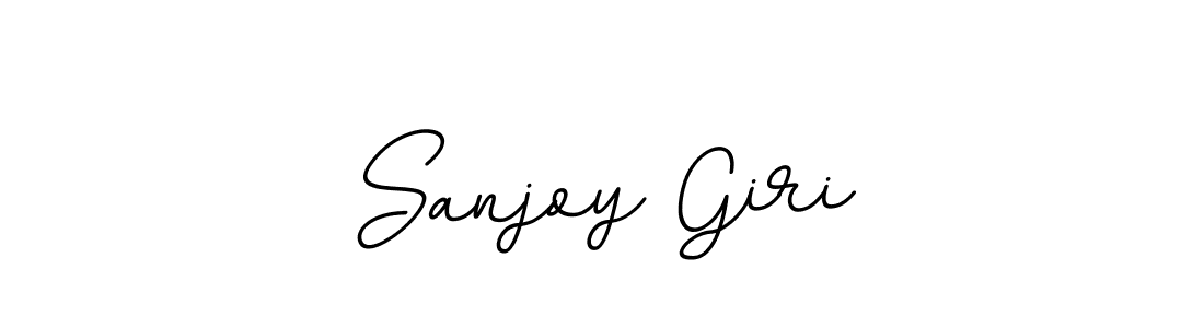 Sanjoy Giri stylish signature style. Best Handwritten Sign (BallpointsItalic-DORy9) for my name. Handwritten Signature Collection Ideas for my name Sanjoy Giri. Sanjoy Giri signature style 11 images and pictures png