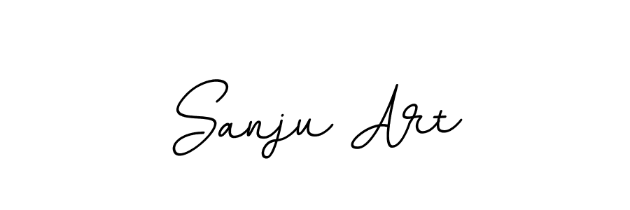 Also we have Sanju Art name is the best signature style. Create professional handwritten signature collection using BallpointsItalic-DORy9 autograph style. Sanju Art signature style 11 images and pictures png