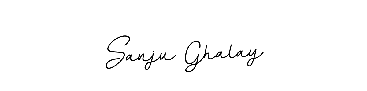 This is the best signature style for the Sanju Ghalay name. Also you like these signature font (BallpointsItalic-DORy9). Mix name signature. Sanju Ghalay signature style 11 images and pictures png