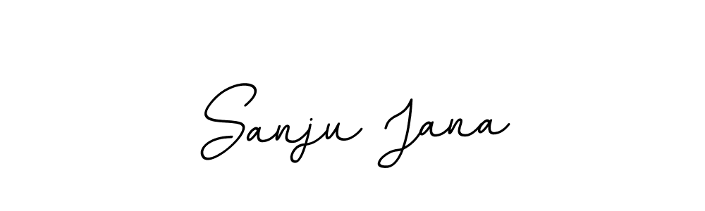 How to make Sanju Jana signature? BallpointsItalic-DORy9 is a professional autograph style. Create handwritten signature for Sanju Jana name. Sanju Jana signature style 11 images and pictures png