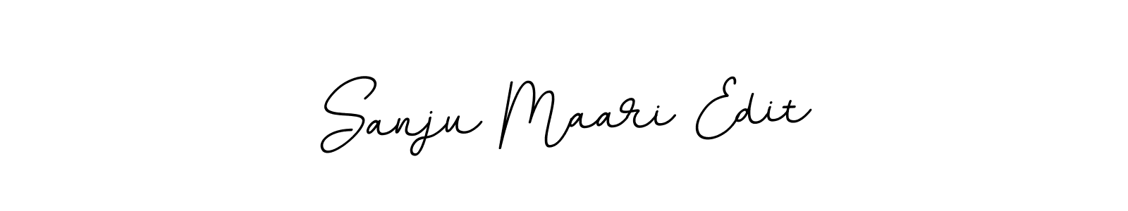 This is the best signature style for the Sanju Maari Edit name. Also you like these signature font (BallpointsItalic-DORy9). Mix name signature. Sanju Maari Edit signature style 11 images and pictures png