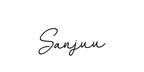 Create a beautiful signature design for name Sanjuu. With this signature (BallpointsItalic-DORy9) fonts, you can make a handwritten signature for free. Sanjuu signature style 11 images and pictures png