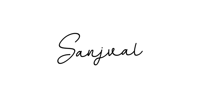 Sanjval stylish signature style. Best Handwritten Sign (BallpointsItalic-DORy9) for my name. Handwritten Signature Collection Ideas for my name Sanjval. Sanjval signature style 11 images and pictures png