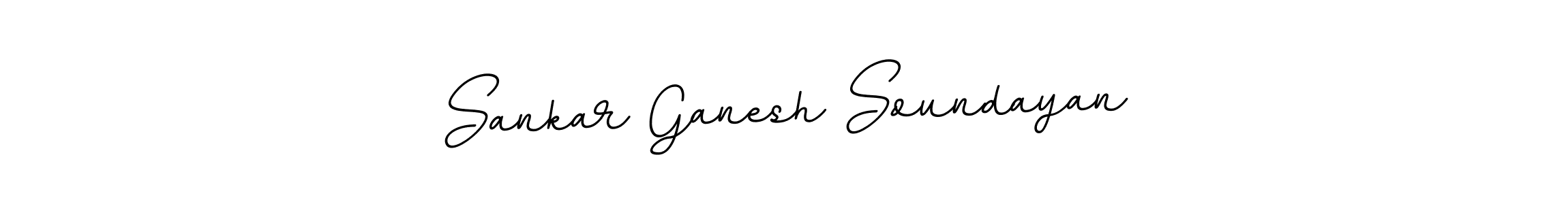 BallpointsItalic-DORy9 is a professional signature style that is perfect for those who want to add a touch of class to their signature. It is also a great choice for those who want to make their signature more unique. Get Sankar Ganesh Soundayan name to fancy signature for free. Sankar Ganesh Soundayan signature style 11 images and pictures png