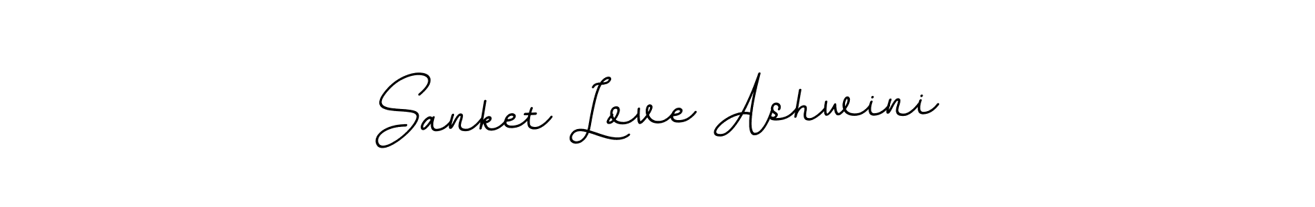 Use a signature maker to create a handwritten signature online. With this signature software, you can design (BallpointsItalic-DORy9) your own signature for name Sanket Love Ashwini. Sanket Love Ashwini signature style 11 images and pictures png