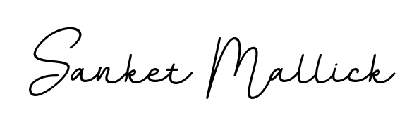 Create a beautiful signature design for name Sanket Mallick. With this signature (BallpointsItalic-DORy9) fonts, you can make a handwritten signature for free. Sanket Mallick signature style 11 images and pictures png