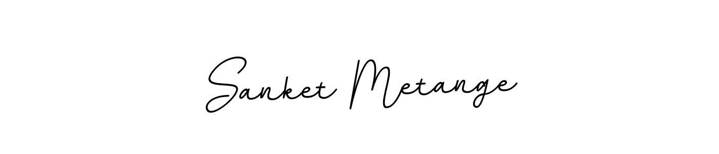 How to make Sanket Metange signature? BallpointsItalic-DORy9 is a professional autograph style. Create handwritten signature for Sanket Metange name. Sanket Metange signature style 11 images and pictures png