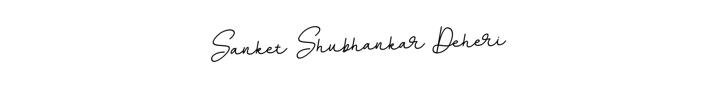 Create a beautiful signature design for name Sanket Shubhankar Deheri. With this signature (BallpointsItalic-DORy9) fonts, you can make a handwritten signature for free. Sanket Shubhankar Deheri signature style 11 images and pictures png